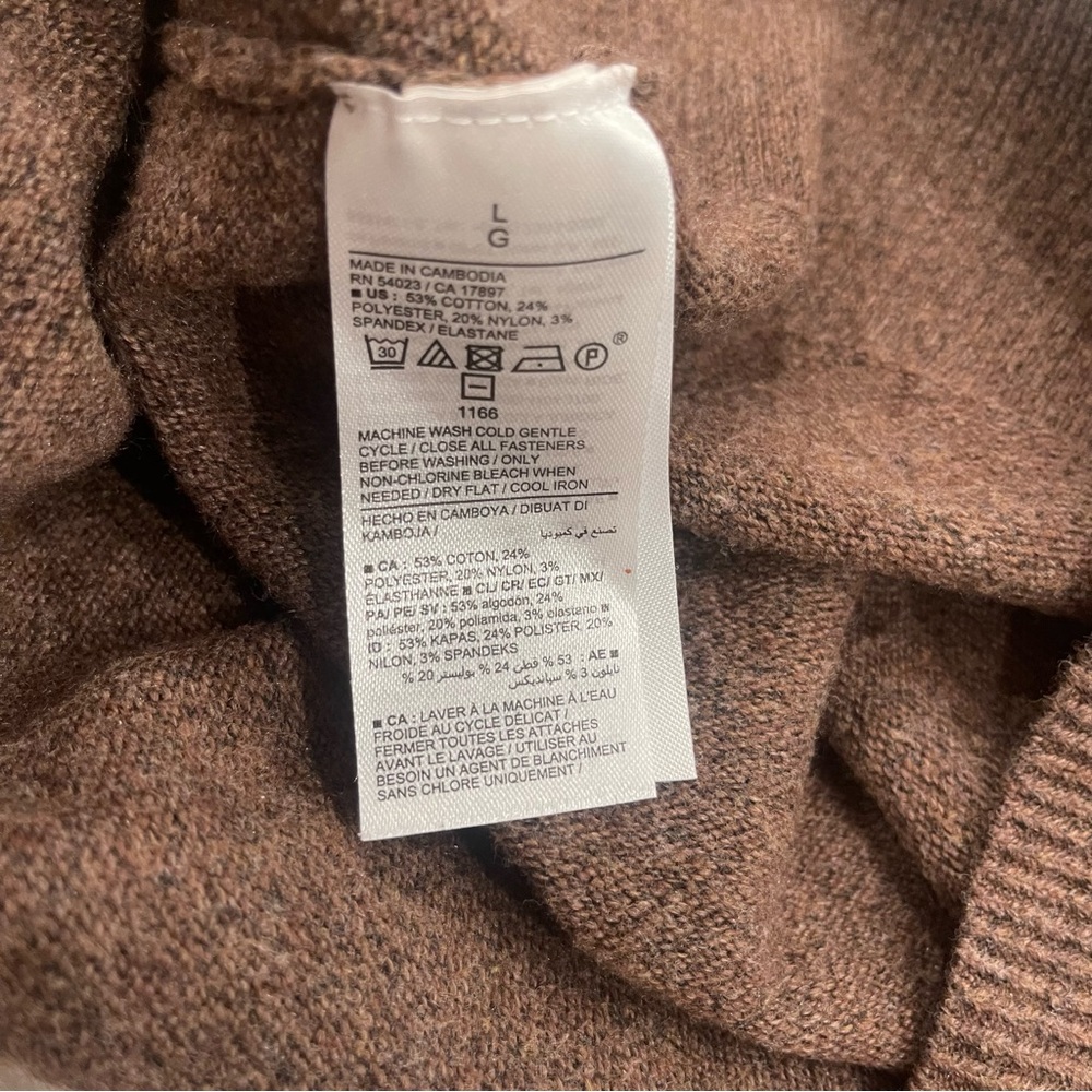 Old Navy Women's Cardigan in Warm Brown - Picture 12 of 12